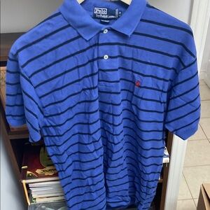Polo by Ralph Lauren Blue Striped Men's Shirt
